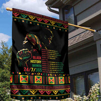 When I'm Born I'm Black Garden Flag Black History Black Month - Wonder Print Shop