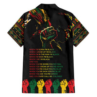 When I'm Born I'm Black Hawaiian Shirt Black History Black Month - Wonder Print Shop