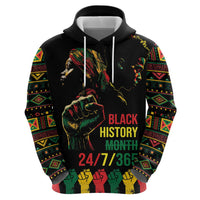 When I'm Born I'm Black Hoodie Black History Black Month - Wonder Print Shop