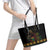 When I'm Born I'm Black Leather Tote Bag Black History Black Month - Wonder Print Shop