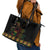 When I'm Born I'm Black Leather Tote Bag Black History Black Month - Wonder Print Shop