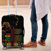 When I'm Born I'm Black Luggage Cover Black History Black Month - Wonder Print Shop