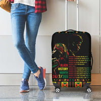 When I'm Born I'm Black Luggage Cover Black History Black Month - Wonder Print Shop