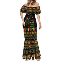 When I'm Born I'm Black Mermaid Dress Black History Black Month - Wonder Print Shop