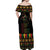 When I'm Born I'm Black Off Shoulder Maxi Dress Black History Black Month - Wonder Print Shop