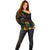 When I'm Born I'm Black Off Shoulder Sweater Black History Black Month - Wonder Print Shop