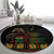 When I'm Born I'm Black Round Carpet Black History Black Month LT9