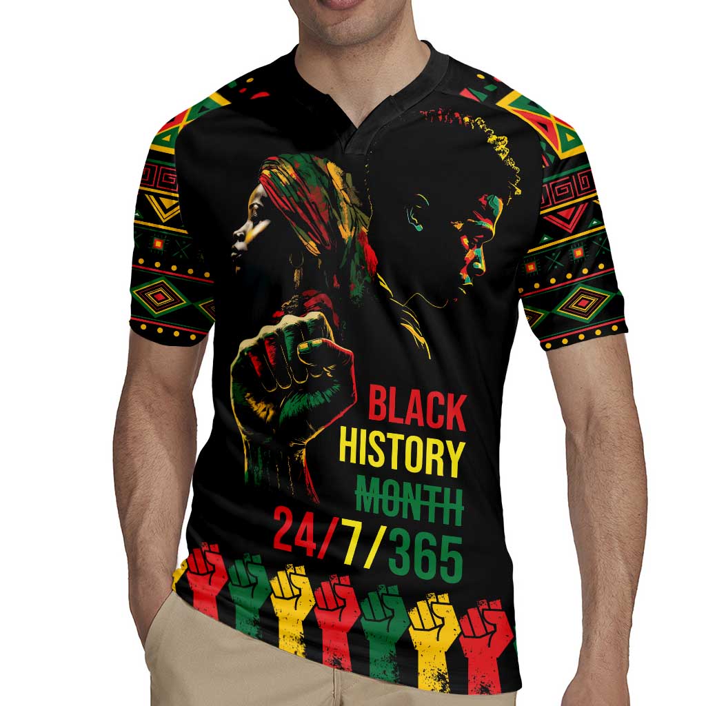 When I'm Born I'm Black Rugby Jersey Black History Black Month - Wonder Print Shop