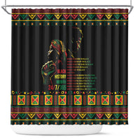 When I'm Born I'm Black Shower Curtain Black History Black Month LT9