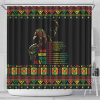 When I'm Born I'm Black Shower Curtain Black History Black Month LT9