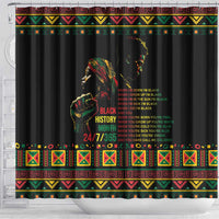 When I'm Born I'm Black Shower Curtain Black History Black Month LT9