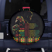 When I'm Born I'm Black Spare Tire Cover Black History Black Month - Wonder Print Shop