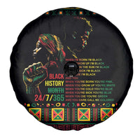 When I'm Born I'm Black Spare Tire Cover Black History Black Month - Wonder Print Shop