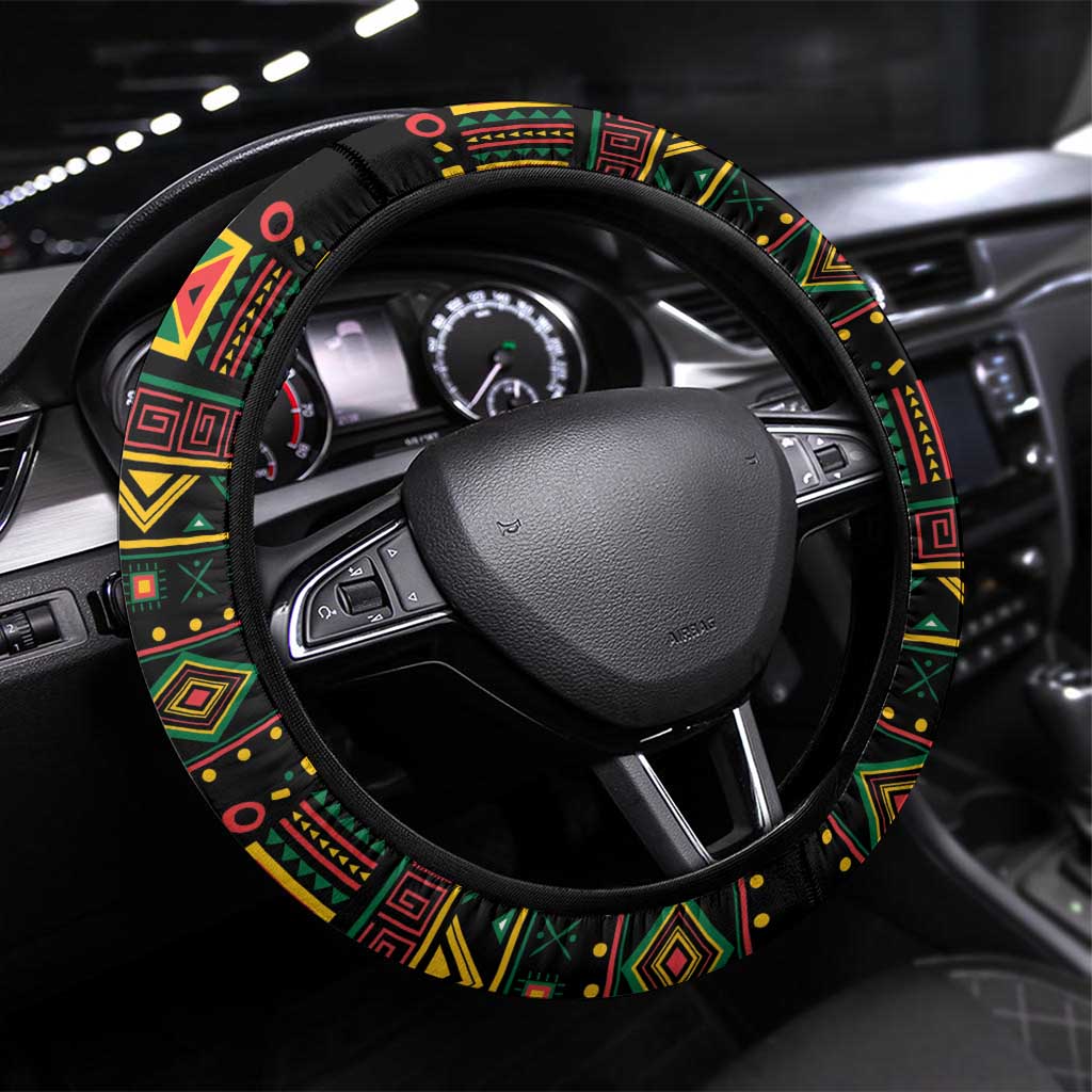 When I'm Born I'm Black Steering Wheel Cover Black History Black Month - Wonder Print Shop