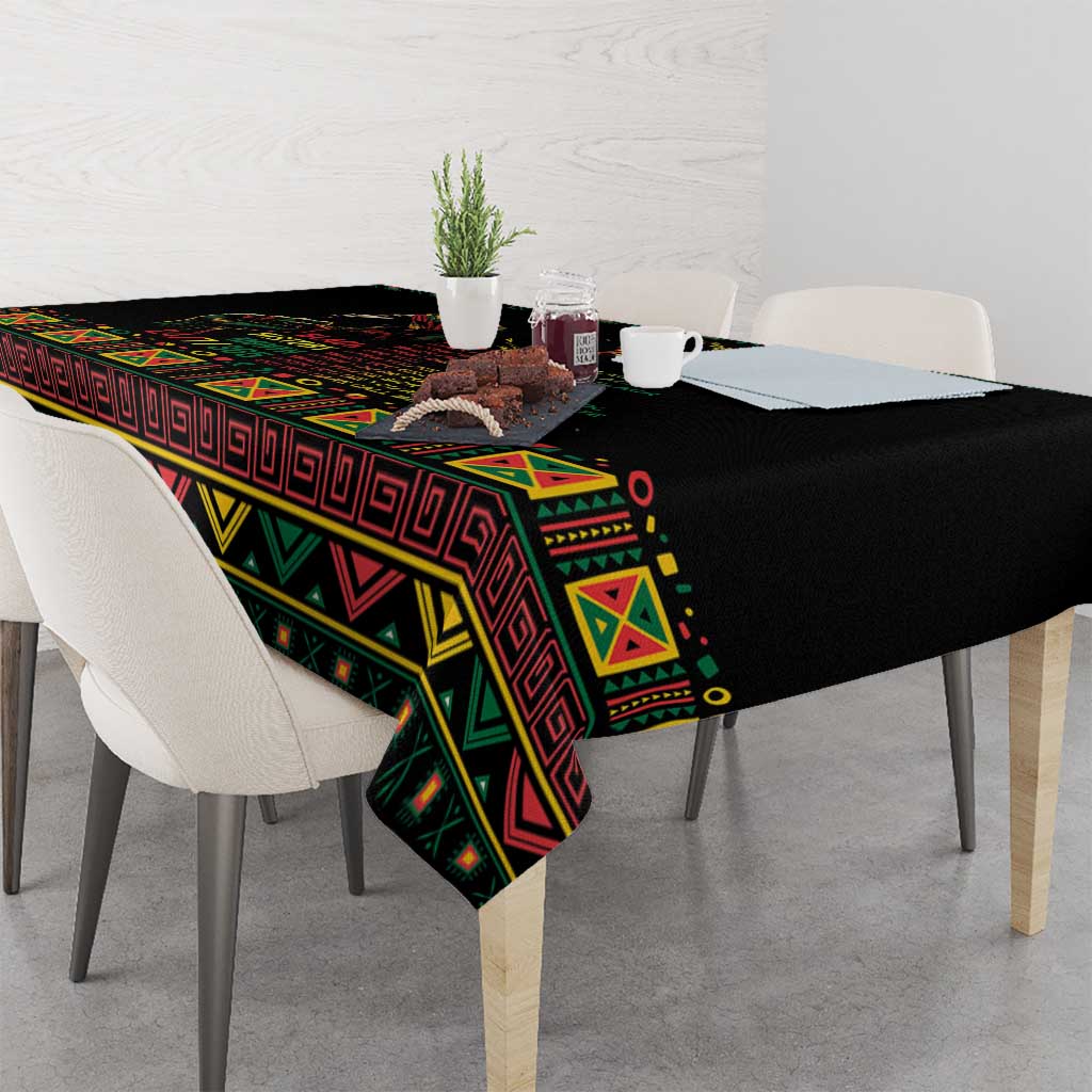 When I'm Born I'm Black Tablecloth Black History Black Month - Wonder Print Shop
