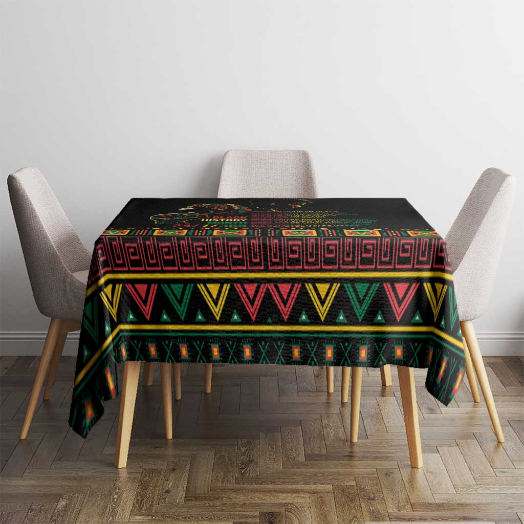 When I'm Born I'm Black Tablecloth Black History Black Month - Wonder Print Shop