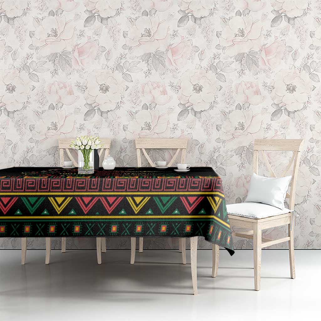 When I'm Born I'm Black Tablecloth Black History Black Month - Wonder Print Shop