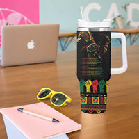 When I'm Born I'm Black Tumbler With Handle Black History Black Month - Wonder Print Shop