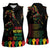 When I'm Born I'm Black Women Sleeveless Polo Shirt Black History Black Month - Wonder Print Shop