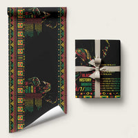 When I'm Born I'm Black Wrapping Paper Black History Black Month - Wonder Print Shop