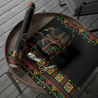 When I'm Born I'm Black Wrapping Paper Black History Black Month - Wonder Print Shop