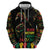 When I'm Born I'm Black Zip Hoodie Black History Black Month - Wonder Print Shop