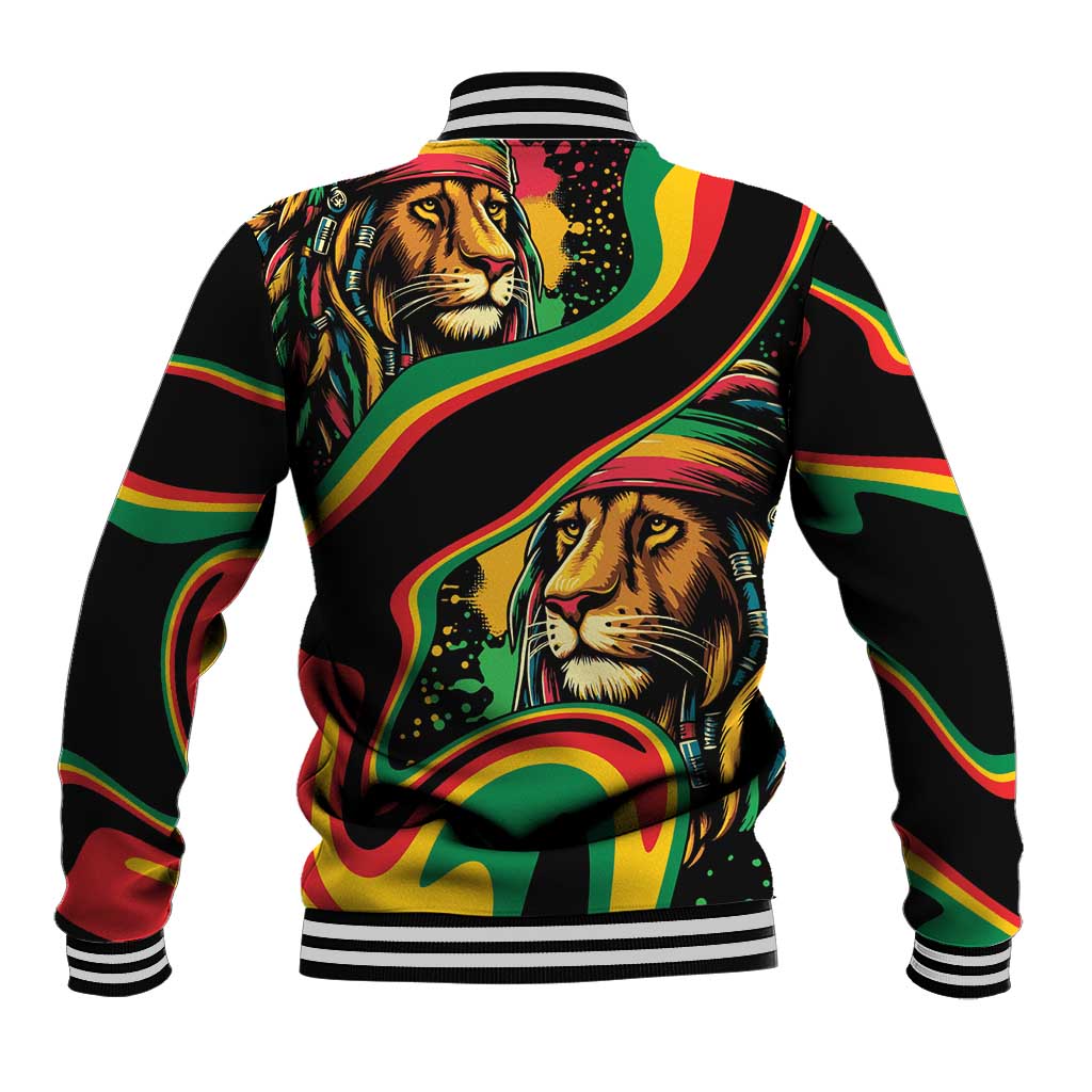 Rastafarian Lion Proud of Jamaica Baseball Jacket Reggae My Soul LT9 - Wonder Print Shop