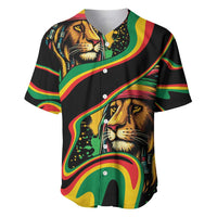 Rastafarian Lion Proud of Jamaica Baseball Jersey Reggae My Soul LT9 - Wonder Print Shop