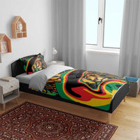 Rastafarian Lion Proud of Jamaica Bedding Set Reggae My Soul LT9 - Wonder Print Shop