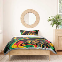 Rastafarian Lion Proud of Jamaica Bedding Set Reggae My Soul LT9 - Wonder Print Shop