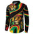 Rastafarian Lion Proud of Jamaica Button Sweatshirt Reggae My Soul LT9 - Wonder Print Shop