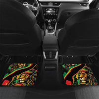 Rastafarian Lion Proud of Jamaica Car Mats Reggae My Soul LT9 - Wonder Print Shop