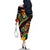 Rastafarian Lion Proud of Jamaica Family Matching Off The Shoulder Long Sleeve Dress and Hawaiian Shirt Reggae My Soul - Wonder Print Shop