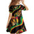 Rastafarian Lion Proud of Jamaica Family Matching Off Shoulder Maxi Dress and Hawaiian Shirt Reggae My Soul LT9 - Wonder Print Shop