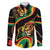 Rastafarian Lion Proud of Jamaica Family Matching Off Shoulder Maxi Dress and Hawaiian Shirt Reggae My Soul LT9 - Wonder Print Shop