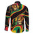 Rastafarian Lion Proud of Jamaica Family Matching Summer Maxi Dress and Hawaiian Shirt Reggae My Soul - Wonder Print Shop