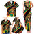 Rastafarian Lion Proud of Jamaica Family Matching Tank Maxi Dress and Hawaiian Shirt Reggae My Soul - Wonder Print Shop