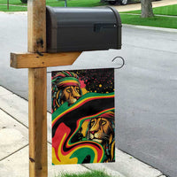 Rastafarian Lion Proud of Jamaica Garden Flag Reggae My Soul - Wonder Print Shop