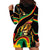 Rastafarian Lion Proud of Jamaica Hoodie Dress Reggae My Soul - Wonder Print Shop