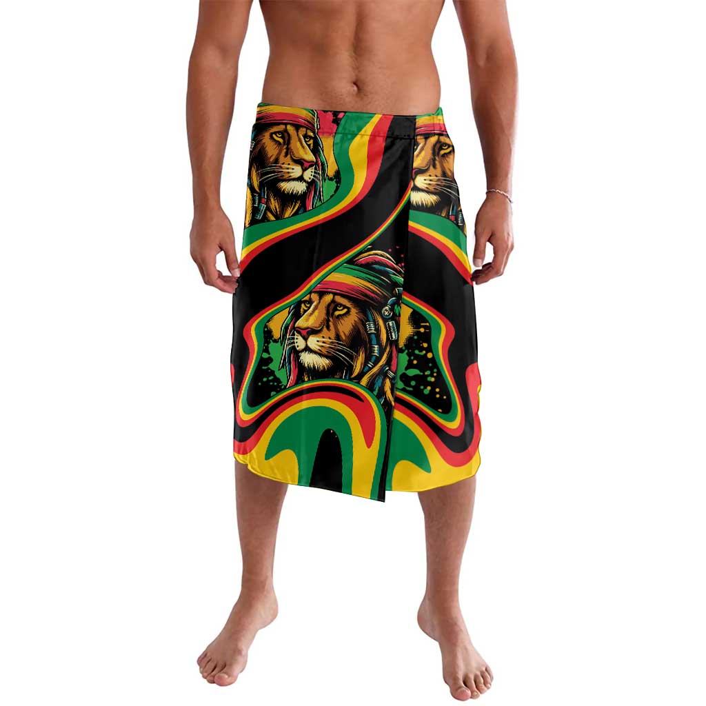 Rastafarian Lion Proud of Jamaica Lavalava Reggae My Soul - Wonder Print Shop