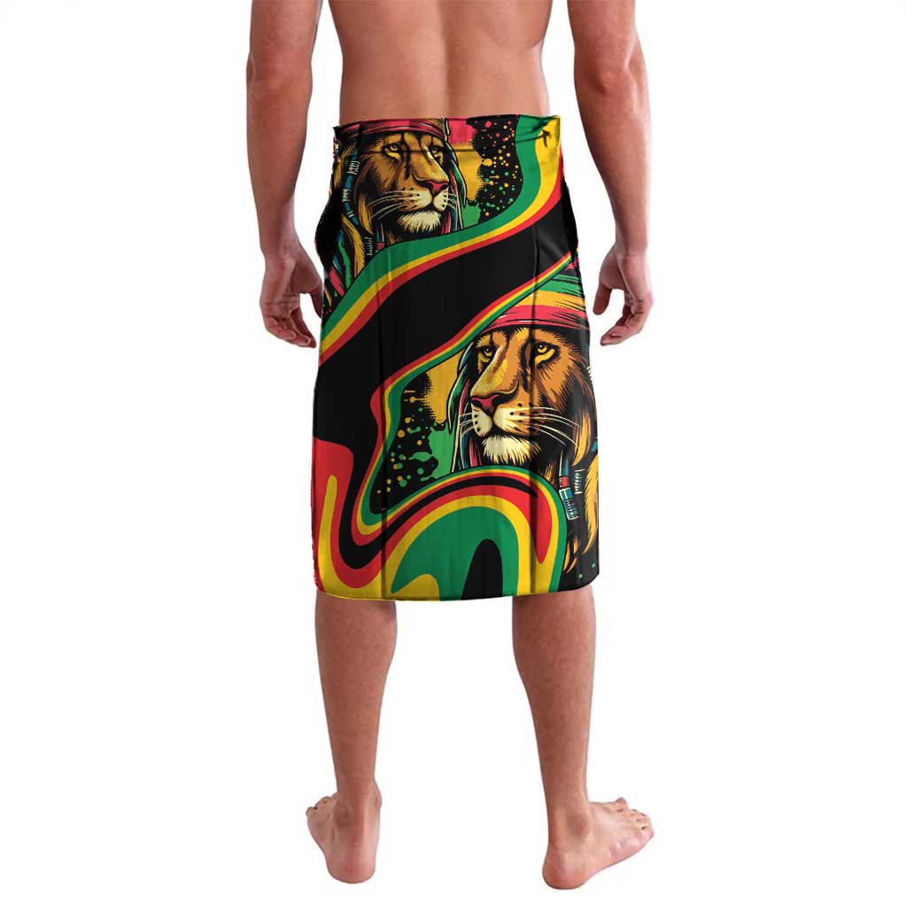 Rastafarian Lion Proud of Jamaica Lavalava Reggae My Soul - Wonder Print Shop
