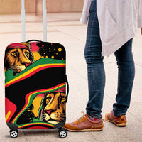 Rastafarian Lion Proud of Jamaica Luggage Cover Reggae My Soul - Wonder Print Shop
