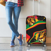 Rastafarian Lion Proud of Jamaica Luggage Cover Reggae My Soul - Wonder Print Shop