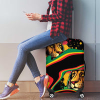 Rastafarian Lion Proud of Jamaica Luggage Cover Reggae My Soul - Wonder Print Shop