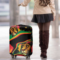 Rastafarian Lion Proud of Jamaica Luggage Cover Reggae My Soul - Wonder Print Shop