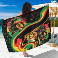 Rastafarian Lion Proud of Jamaica Sarong Reggae My Soul - Wonder Print Shop