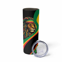 Rastafarian Lion Proud of Jamaica Skinny Tumbler Reggae My Soul - Wonder Print Shop
