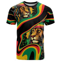 Rastafarian Lion Proud of Jamaica T Shirt Reggae My Soul - Wonder Print Shop