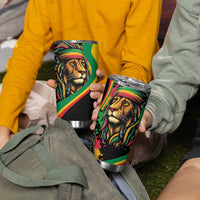 Rastafarian Lion Proud of Jamaica Tumbler Cup Reggae My Soul - Wonder Print Shop