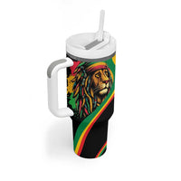 Rastafarian Lion Proud of Jamaica Tumbler With Handle Reggae My Soul - Wonder Print Shop